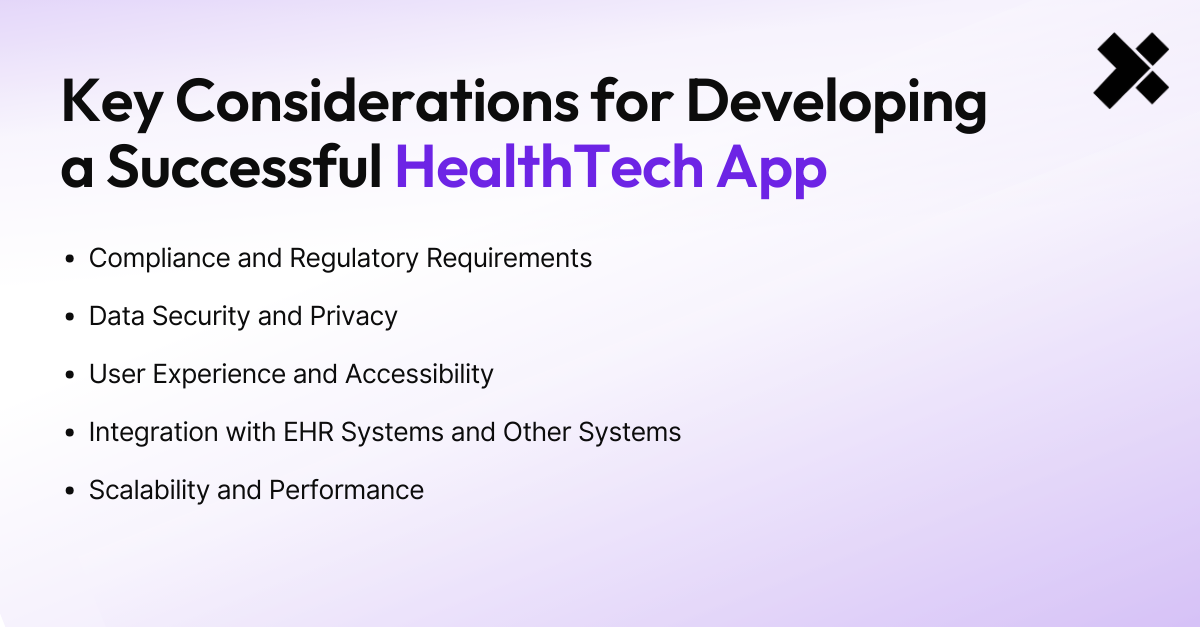 Key Considerations for Developing a Successful HealthTech App