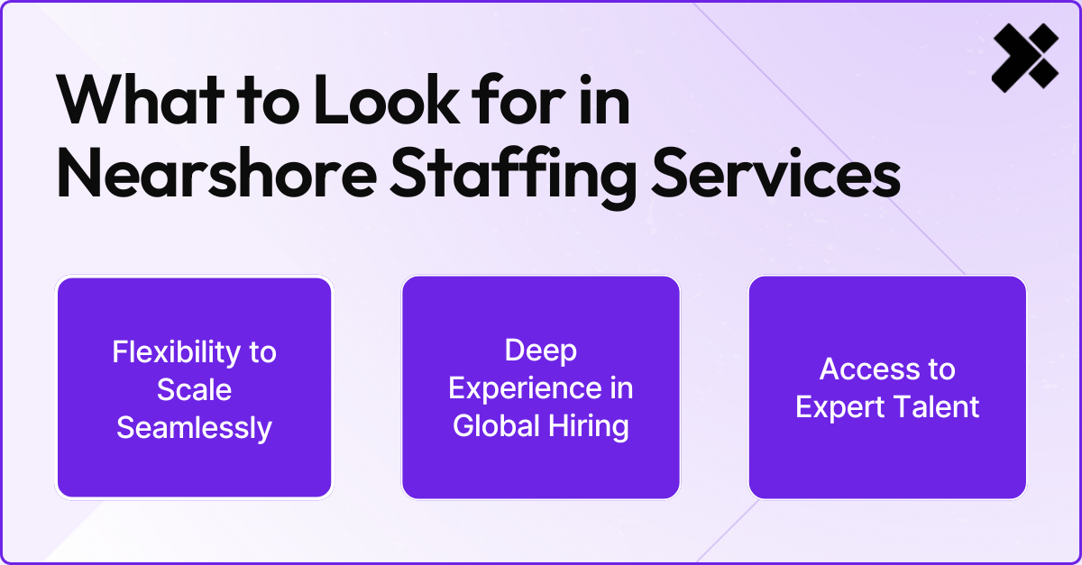 What to Look for in Nearshore Staffing Services