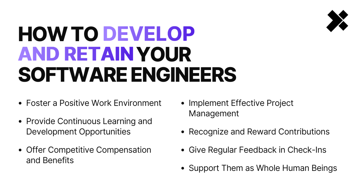 develop and retain your software engineers