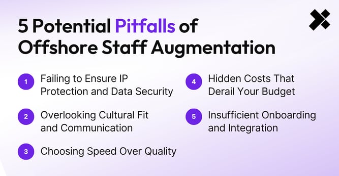 [XT]-5 Potential Pitfalls of Offshore Staff Augmentation