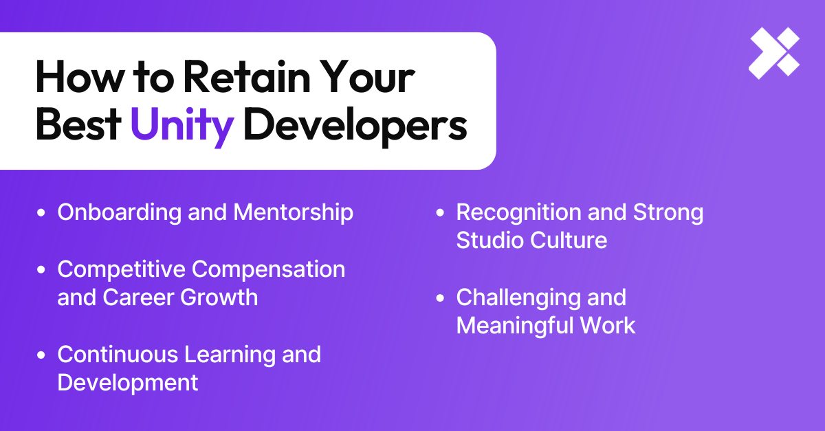 Retain Your Best Unity Developers