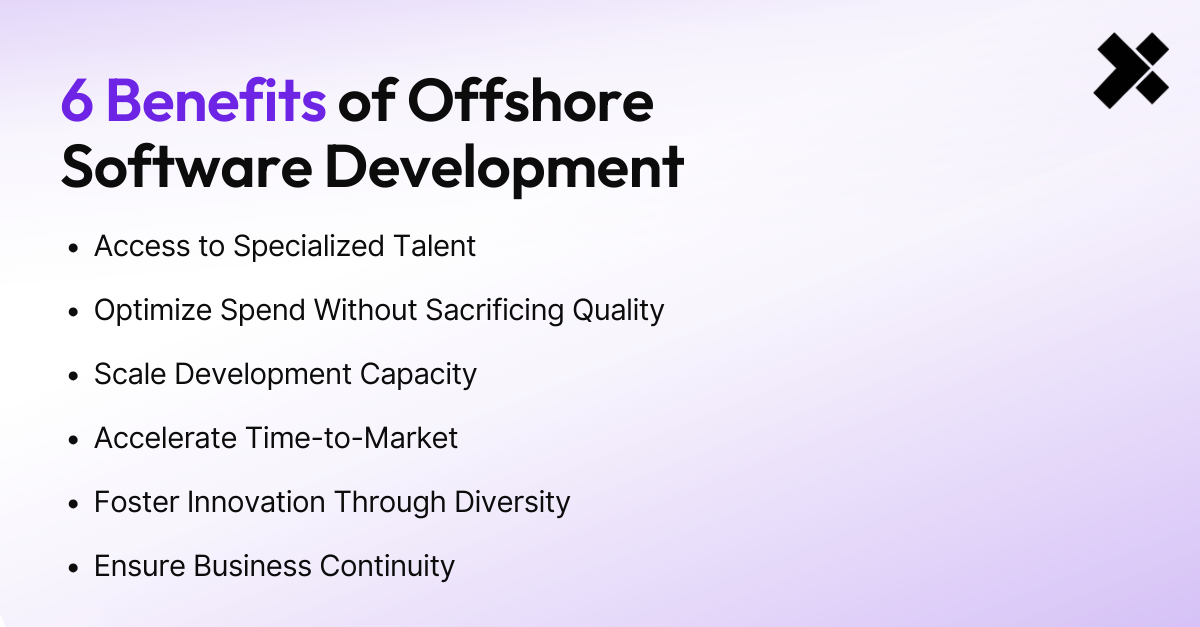 6 Benefits of Offshore Software Development