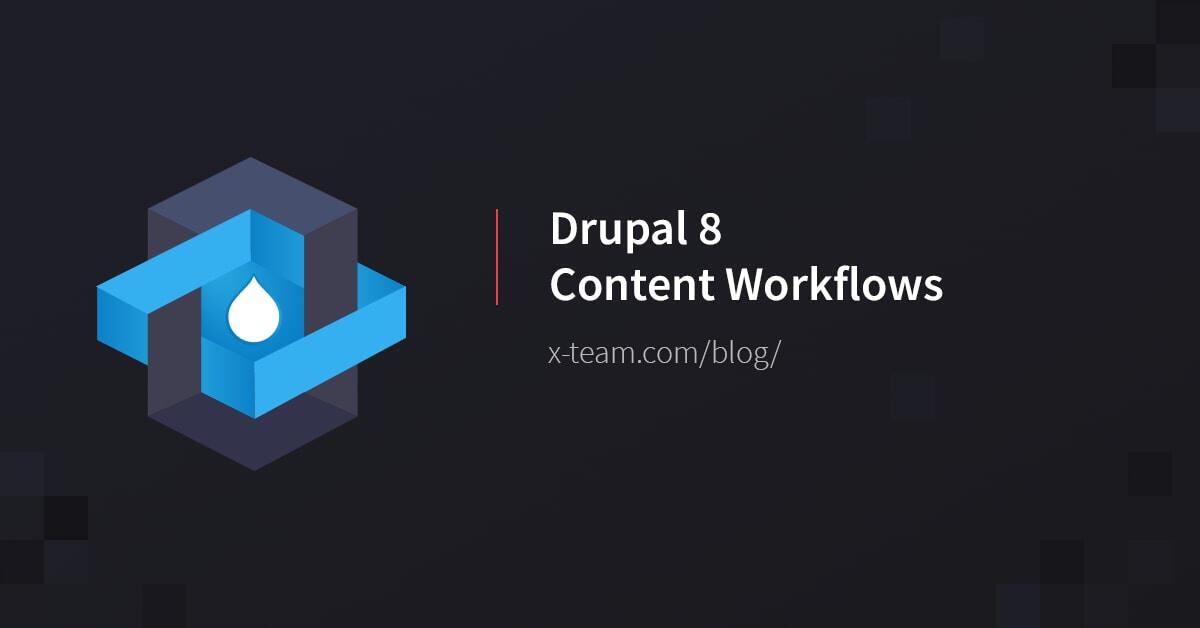 Drupal 8 Content Workflows image