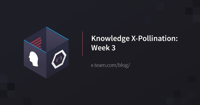 Knowledge X-Pollination: Week 3 image