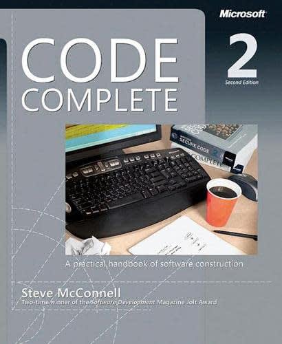 The cover of Code Complete