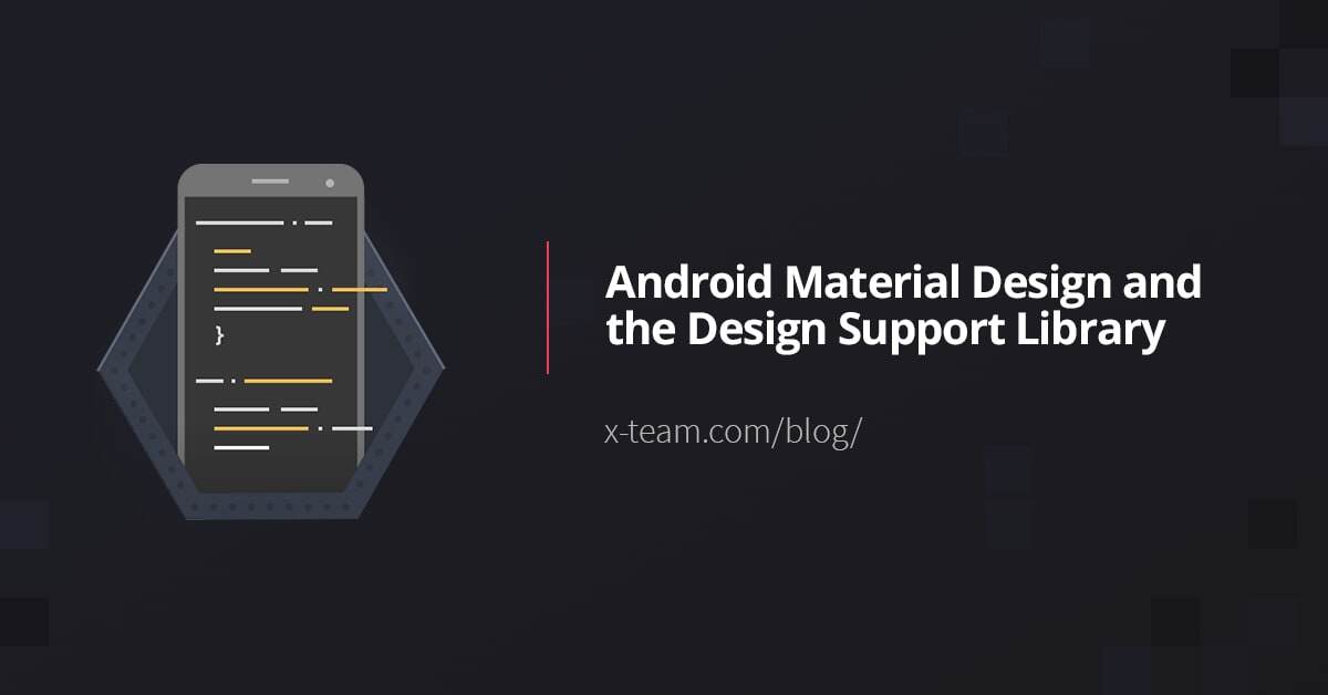 Android Material Design and the Design Support Library image