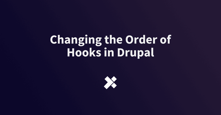 Changing the Order of Hooks in Drupal image