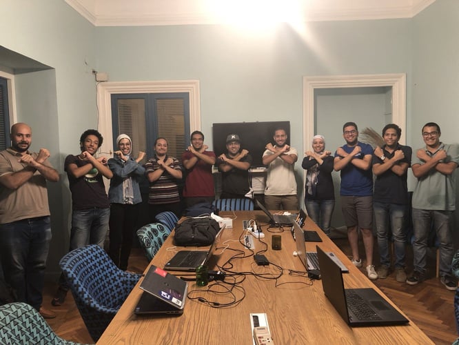 Teaching Android to Developers in Egypt image