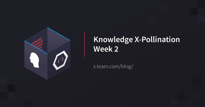 Knowledge X-Pollination: Week 2 image