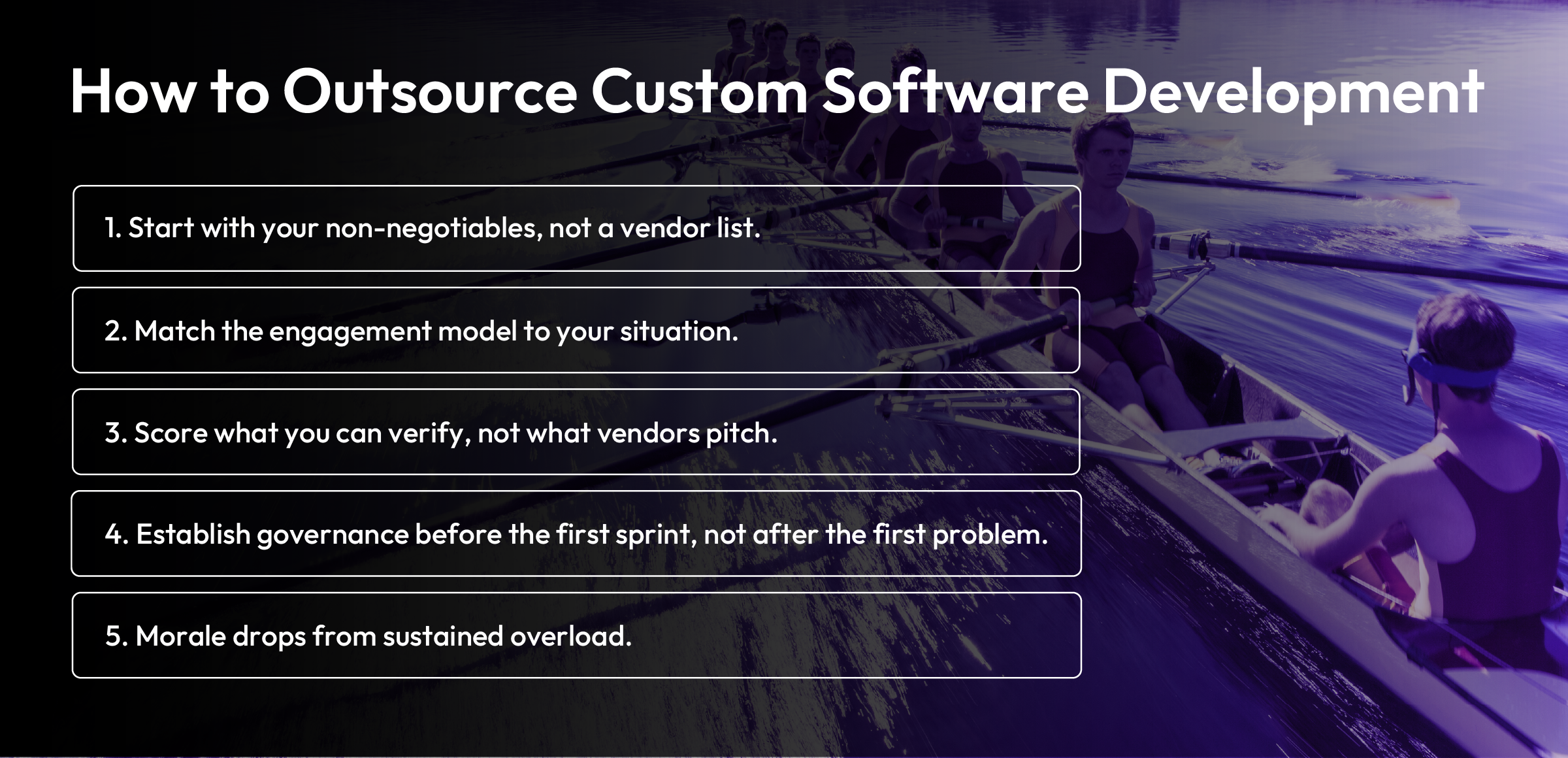 How to Outsource Custom Software Development