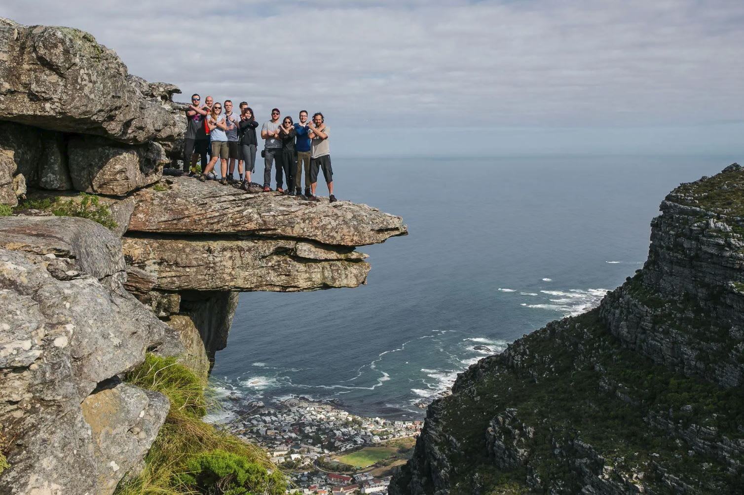 Exploring South Africa: Table Mountain, Dassies, and a Blister Bush