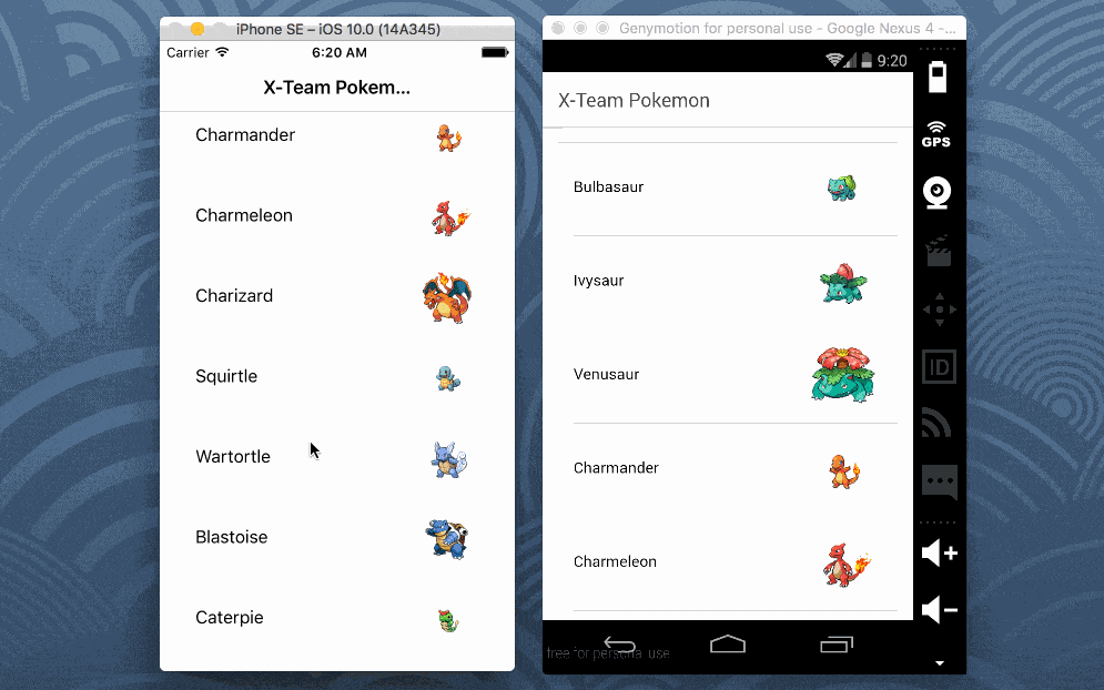 Ionic 2 Pokemon App