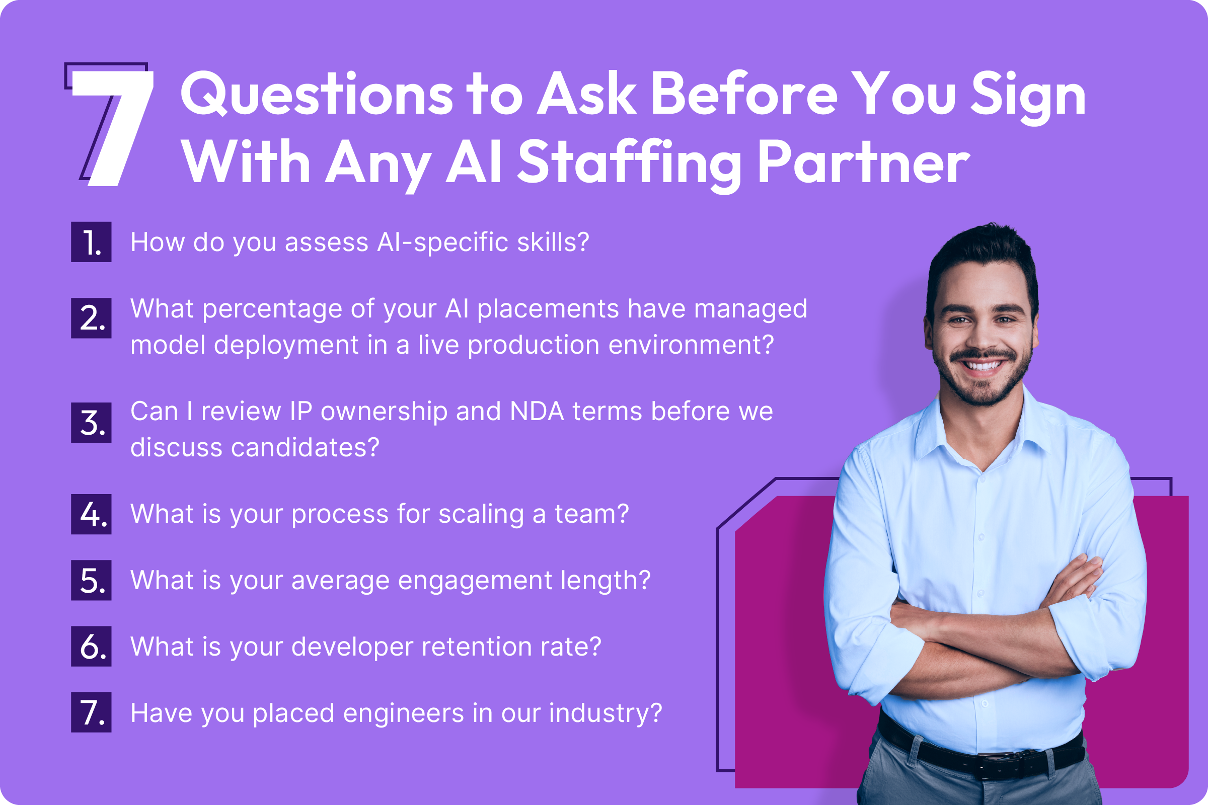 7 Questions to Ask Before You Sign With Any AI Staffing Partner